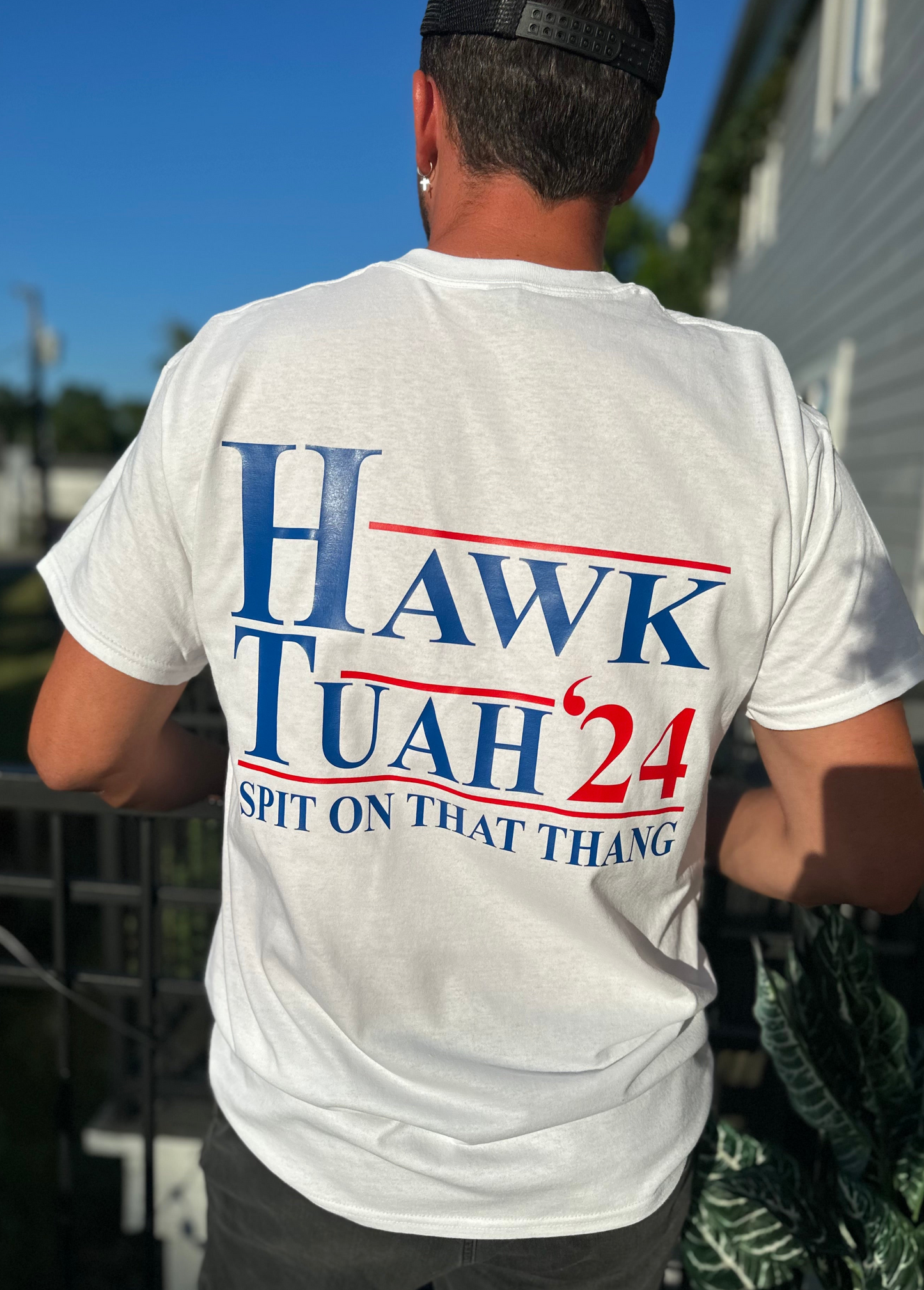 hawk Utah 24 custom white tshirt