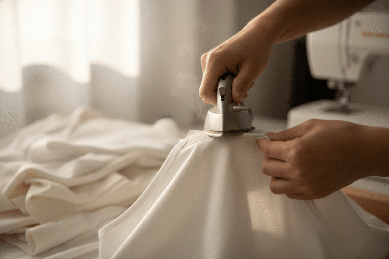 Step 3: Finish the edges for a polished result