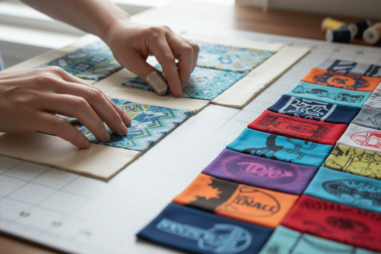 Step 3: Assemble the quilt top